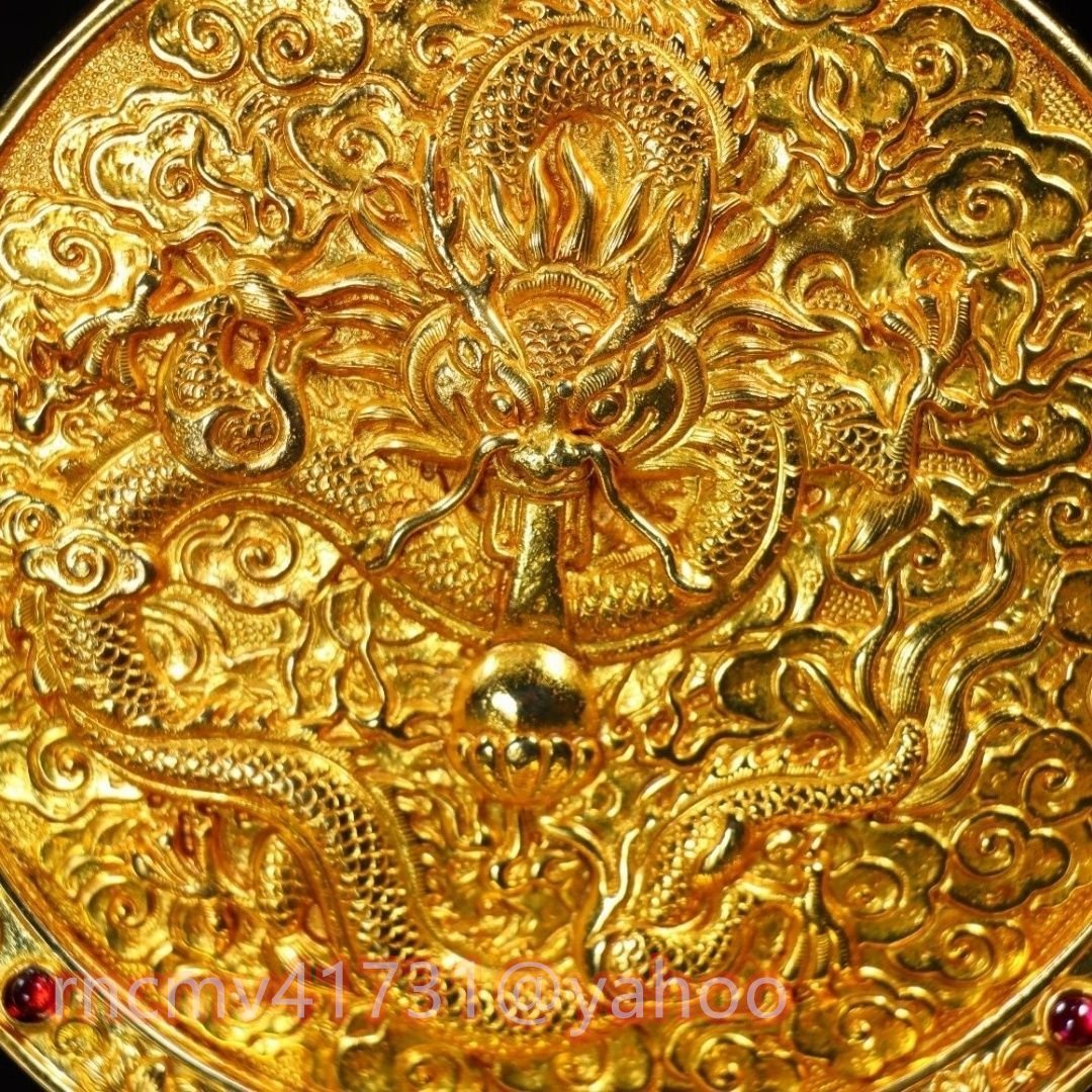 81SHOP」 ミニ屏風 大開運 風水黄金龍/合金製 屏風 衝立 81SHOP」 ミニ屏風 大開運 風水黄金龍/合金製 屏風 衝立
