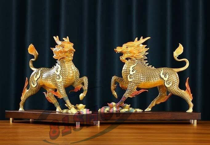 狛犬 真鍮 置物 獅子 阿吽セット一対 お守り運 財運 風水 開運 狛犬 真鍮 置物 獅子 阿吽セット一対 お守り運 財運 風水 開運