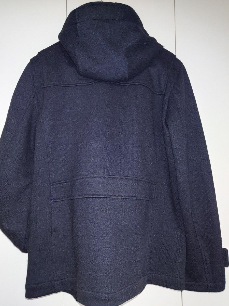 SUN DOGS  ブラック　ベルトダッフルコート　Size　L