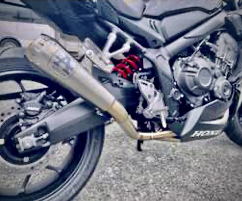 イタリア　arrow社　CBR650R フルエキゾースト　マフラー　_画像9