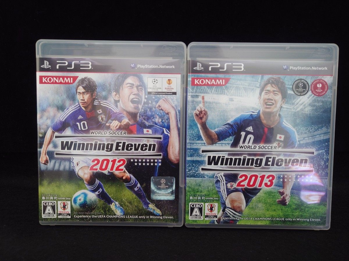 【中古品】PS3ソフト Winning Eleven(ウイニングイレブン)2012と2013 2本セット