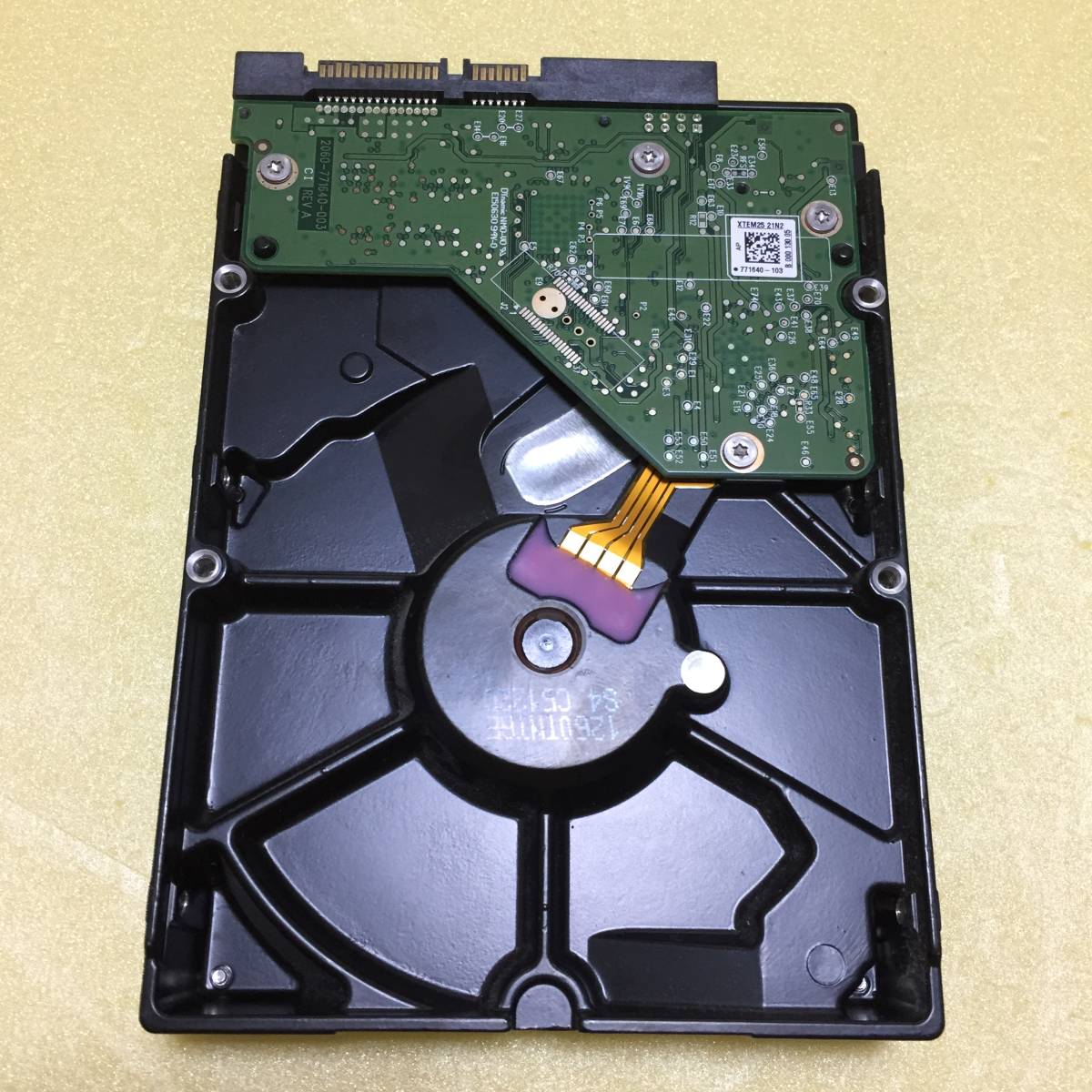 □13383時間 Western Digital WD Blue WD5000AAKX 3.5インチHDD 『正常判定』 500GB_画像3