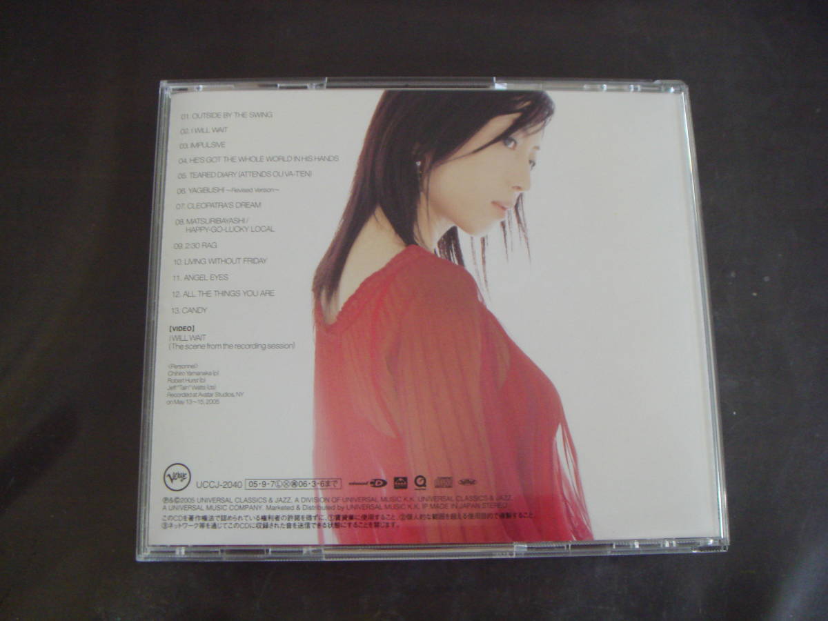 CD　山中千尋/アウトサイド・バイ・ザ・スウィング　CHIHIRO　YAMANAKA/OUTSIDE　BY　THE　SWING_画像3