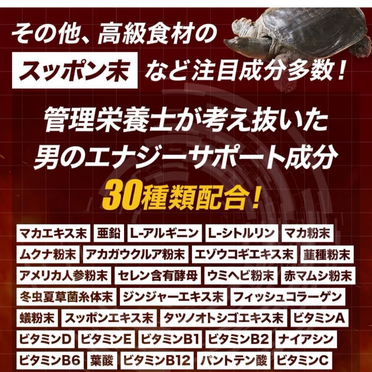 DoA マカ 126000mg ＼管理栄養士監修／ 亜鉛 シトルリン アルギニン すっぽん 60粒 30日分 