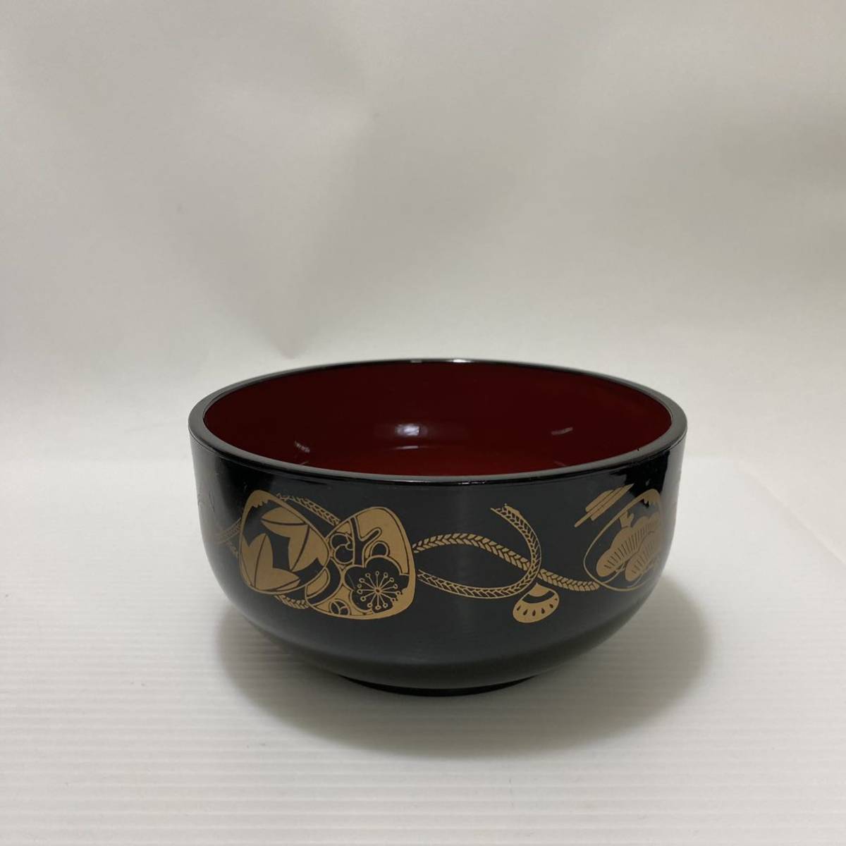 たち吉 お椀 漆器 和食器 汁椀 食器 工芸品 5個セット 椀 丼 飯椀 未使用_画像2