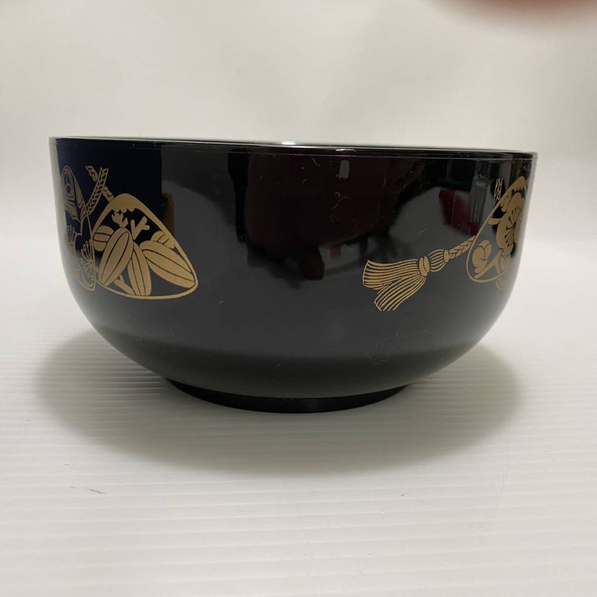 たち吉 お椀 漆器 和食器 汁椀 食器 工芸品 5個セット 椀 丼 飯椀 未使用_画像3