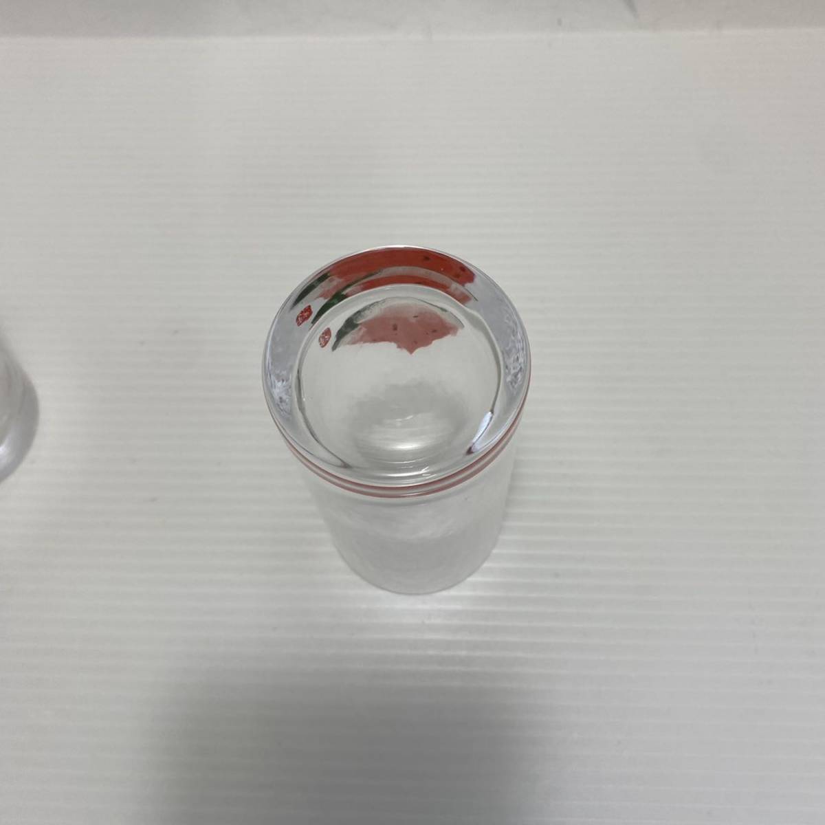 片岡鶴太郎 デザイン 西瓜 ペアグラス タンブラー ロックグラス ガラス コップ タンブラーグラス 2個セットの画像5