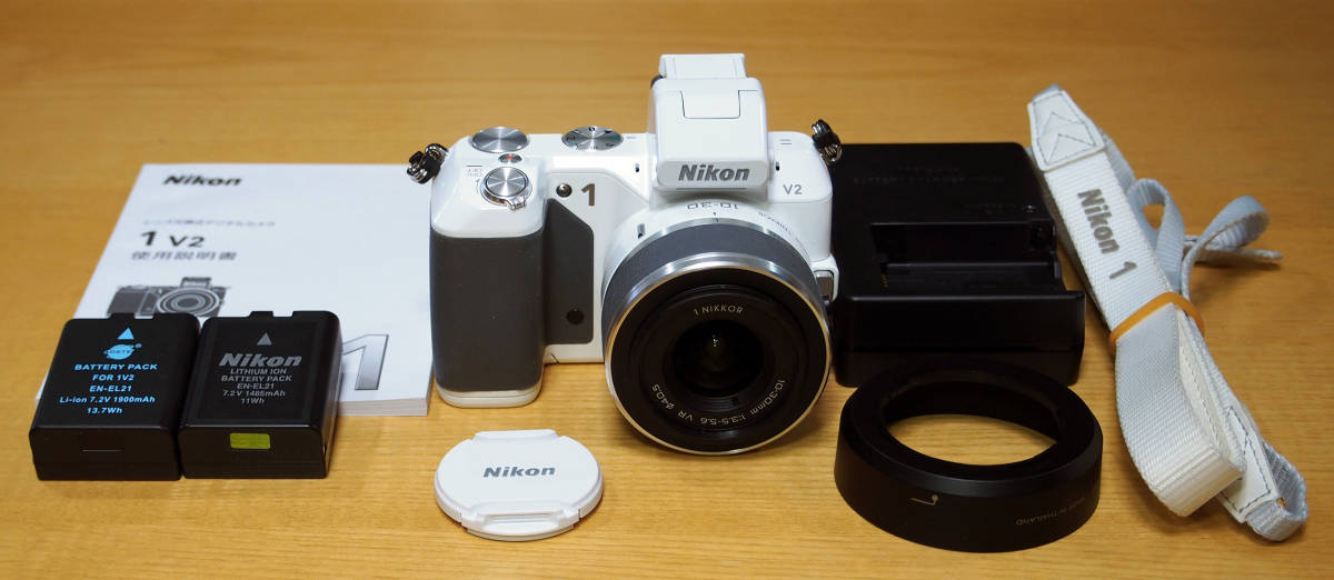 Nikon Nikon1 V2白 10-30mm 1:3.5-5.6 VR付_画像8