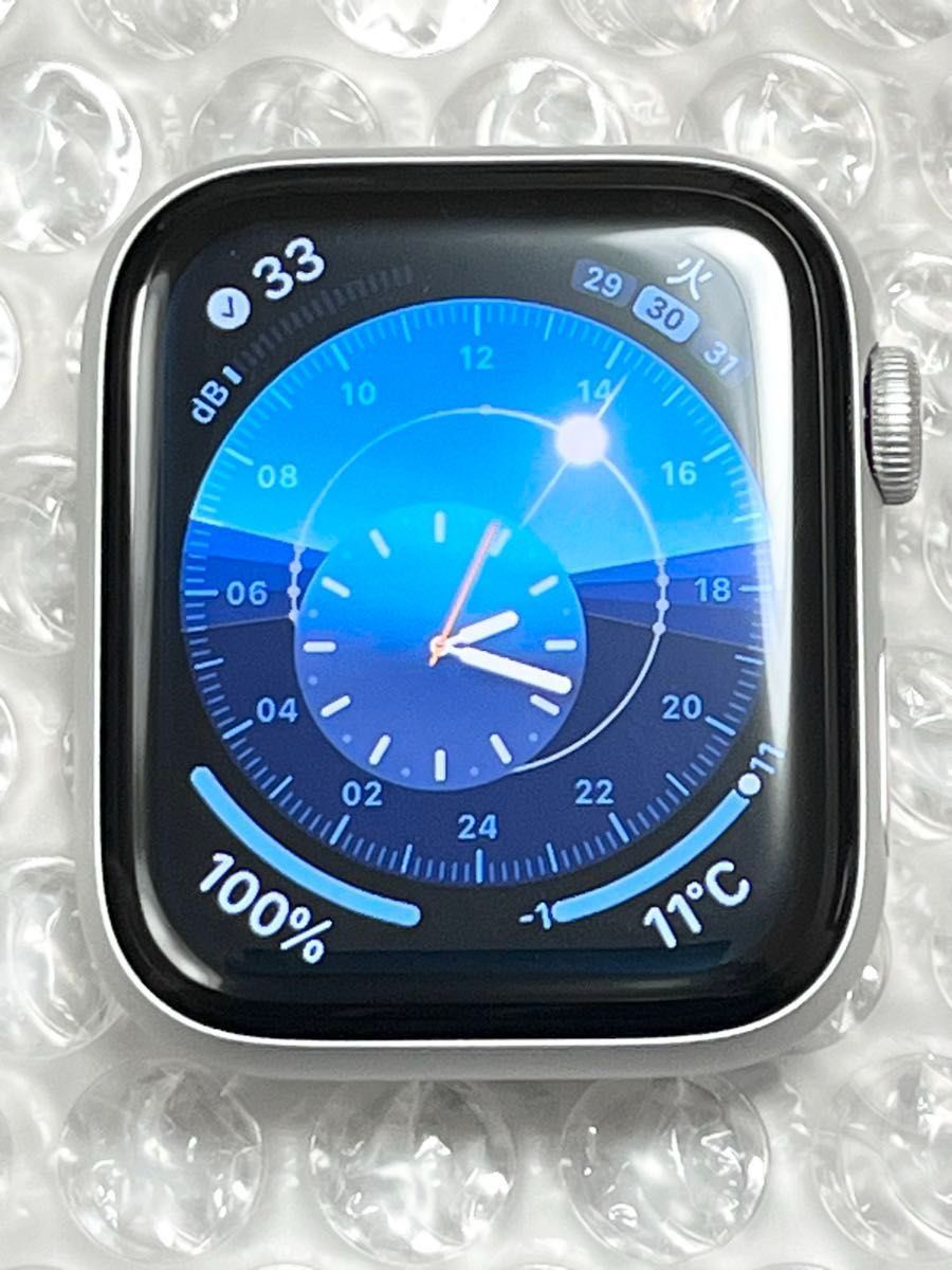 美品】Apple Watch SE（第2世代）GPS＋Cellularモデル 44mm シルバー