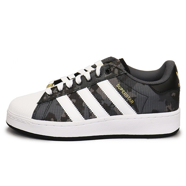 adidas (アディダス) IF3691 SUPERSTAR XLG スーパースター スニーカー コアブラックxフットウェアホワイトxグレーファイブ AD267 26.0cm_ADIDAS