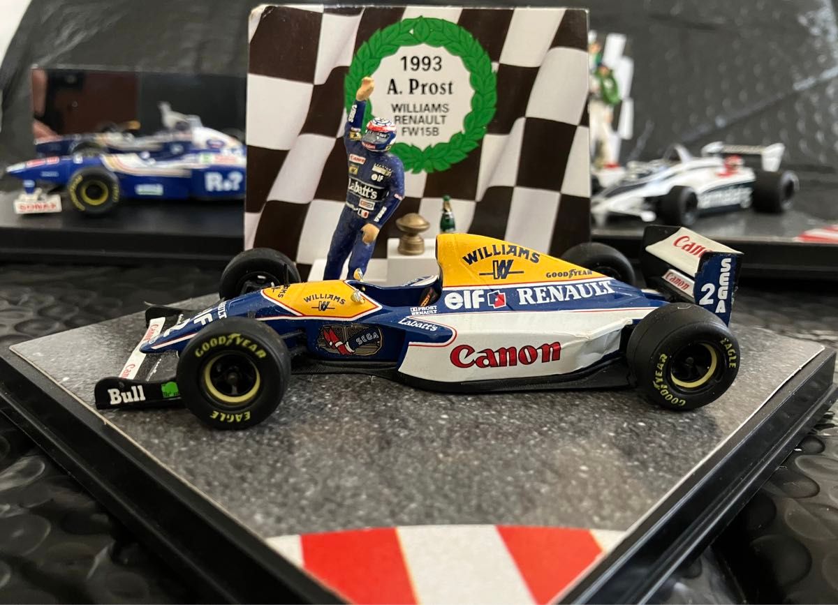 超希少 【F1ミニカー】ウィリアムズFW15B(FW15C) プロスト 限定 超希少 【F1ミニカー】ウィリアムズFW15B(FW15C) プロスト 限定