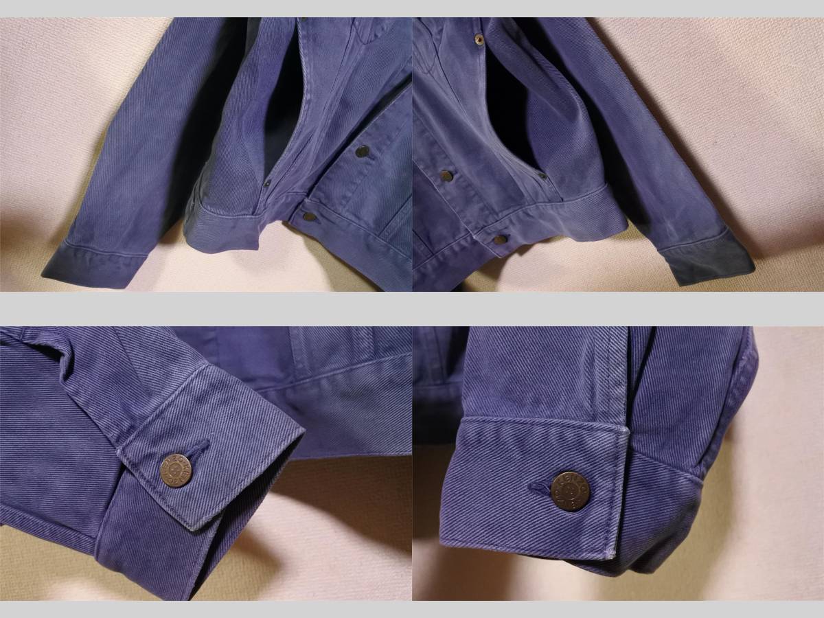 80's KENZO JEANS Vintage Denim Jacket size L ケンゾージーンズ デニムジャケット 日本製_画像10