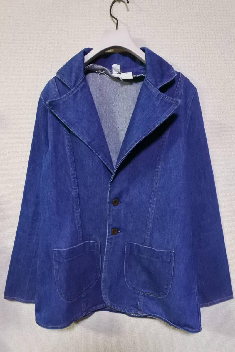 80's Wrangler Vintage Misses Jacket size L USA製 ラングラー デニム テーラードジャケット ビンテージ