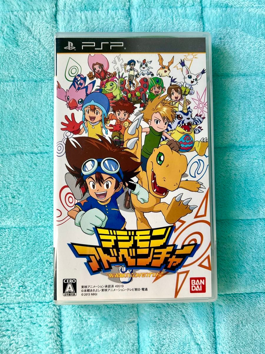 PSPソフト　デジモンアドベンチャー　バンダイ ゲームソフト