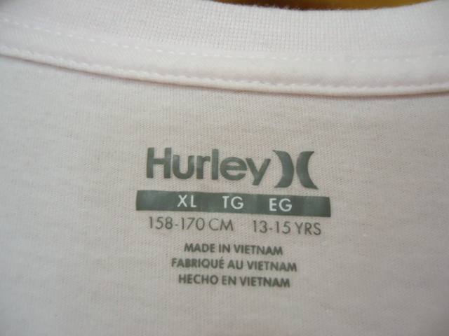 即決　ハワイ　Hurley　ハーレー　レディース　Tシャツ　薄ピンク色　Ｓ_画像3