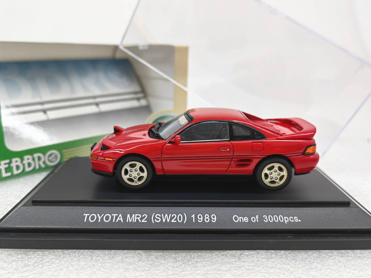 エブロ 1/43 トヨタ MR2 SW20 1989_画像2