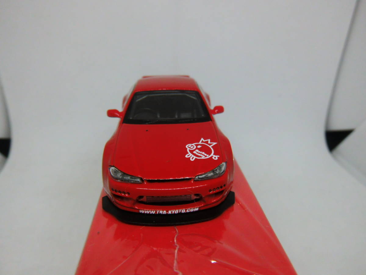 TMS MODEL MINI GT NISSAN SILVIA ROCKET BUNNY RED ミニGT ニッサン シルビア ロケットバニー レッド_画像5