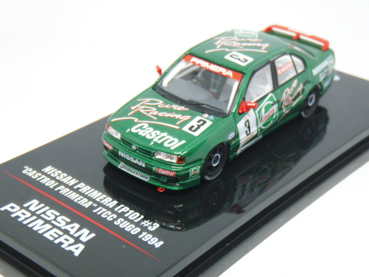 INNO MODELS 1/64 "CASTROL PRIMERA" JTCC SUGO 1994 イノモデル 1/64 カストロール 日産 プリメーラ JTCC SUGO 1994_画像10