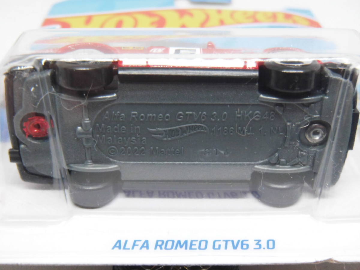 HOTWHEELS ALFA ROMEO GTV6 3.0 ホットウィール アルファロメオ GTV6 3.0 レッド_画像7