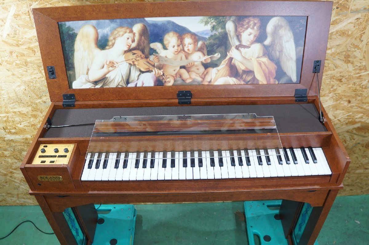 [SK][A40257-B] Roland ローランド C-30 チェンバロ クラシックシリーズ 2015年製 Digital Harpsichord ペダル,取扱説明書付き_画像3