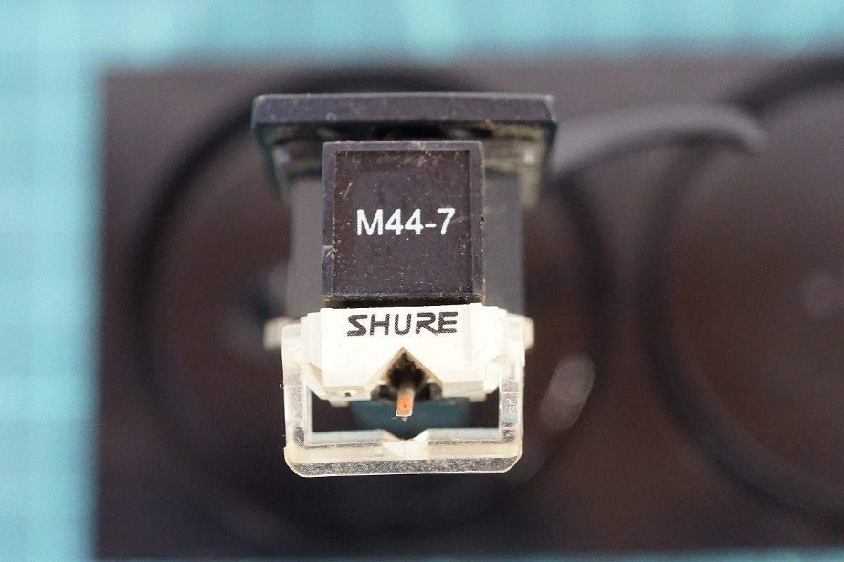 [NZ] [A4005960] SHURE シュアー M44-7 カートリッジ Technics ヘッドシェル付き_画像7