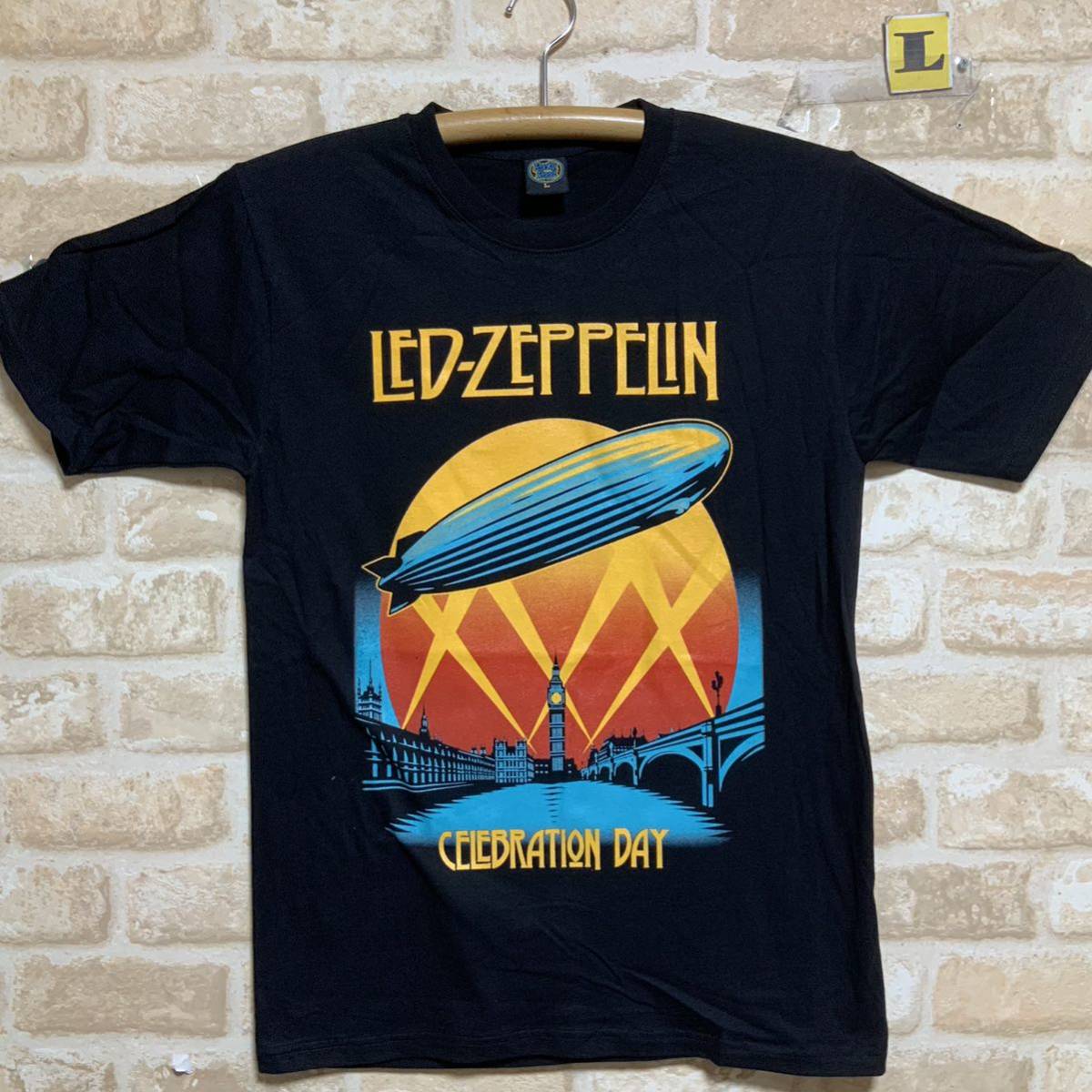 レッドツェッペリン Led Zeppelin Tシャツ　Lサイズ　② 気球　ロックバンド　バンT_画像1