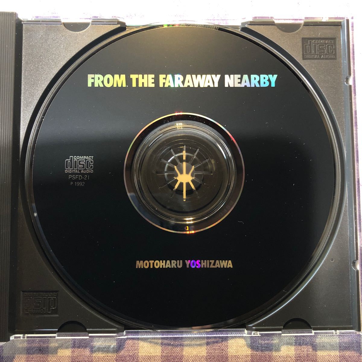 和ジャズプラスチックケースCD／吉沢元治／FROM THE FARAWAY NEARBY 1991年録音_画像3