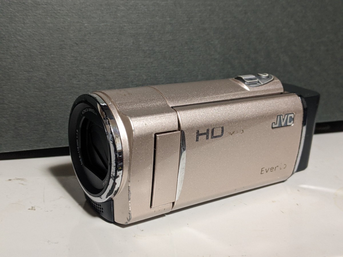 JVC デジタルビデオカメラ エブリオ GZ-HM670-N動作品_画像1