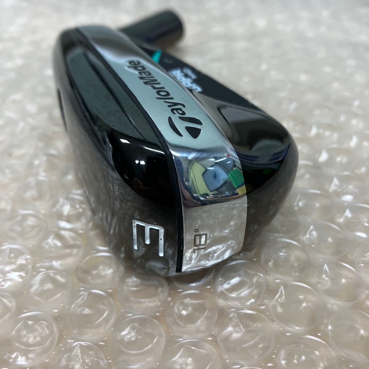 【中古】テーラーメイド GAPR　MID　3番　18°　 TaylorMade　ユーティリティ ヘッドのみ　G4_画像3