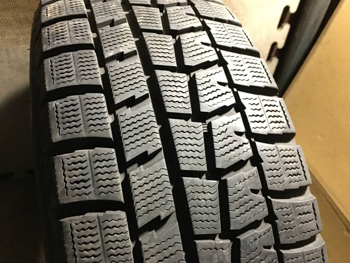 ボルボV40 S40 V50 C30【205/55R16】バリ山ダンロップ スタッドレスタイヤ 【16×6.5J+50 108 5H】MSWアルミホイール４本の画像3