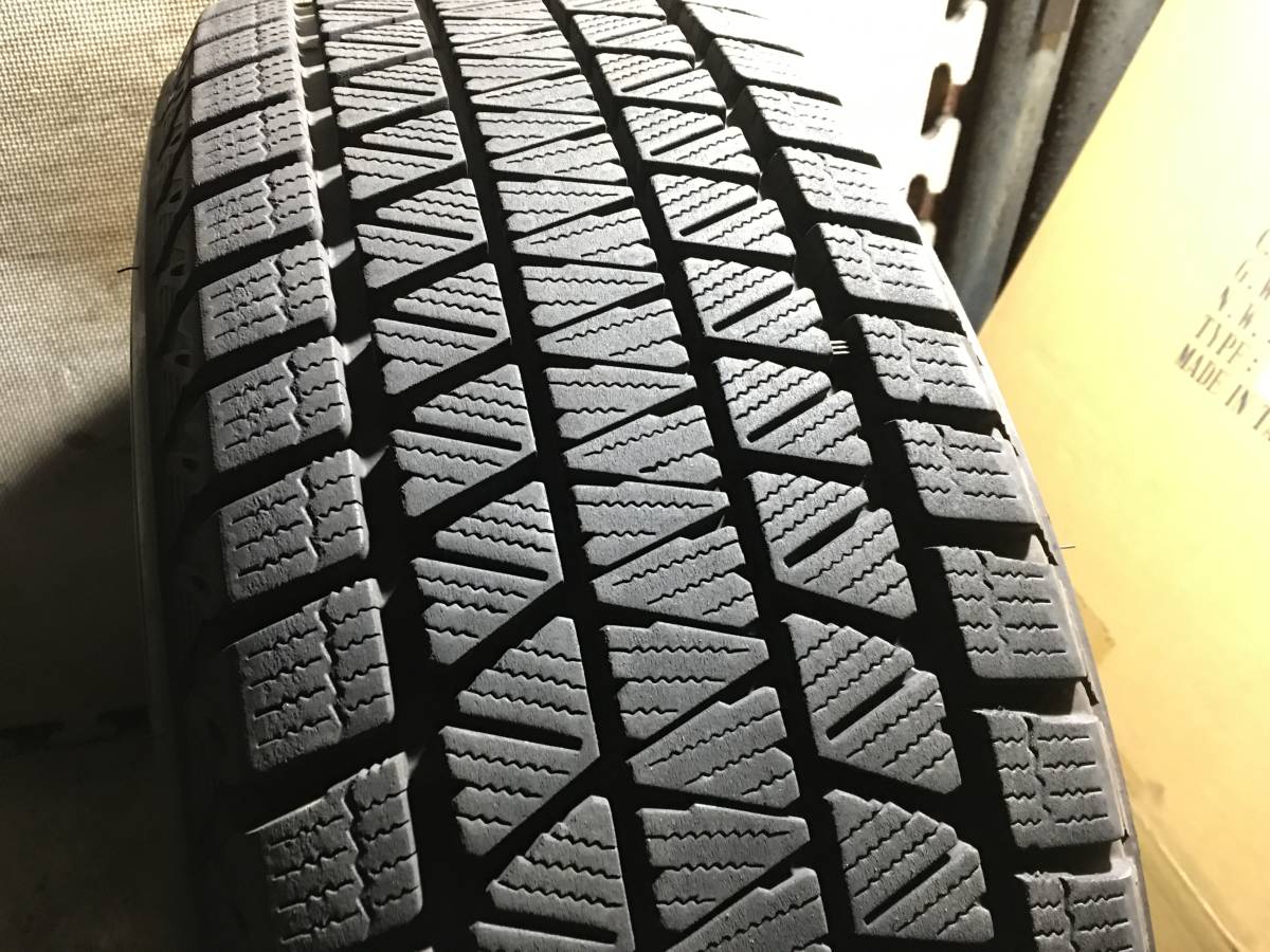 ボルボ XC60 XC90【235/60R18】9分山19年製ブリヂストン DM-V3スタッドレスタイヤ【18×7.5J+52 PCD108 5H】アルミホイール 4本 VOLVO_画像3