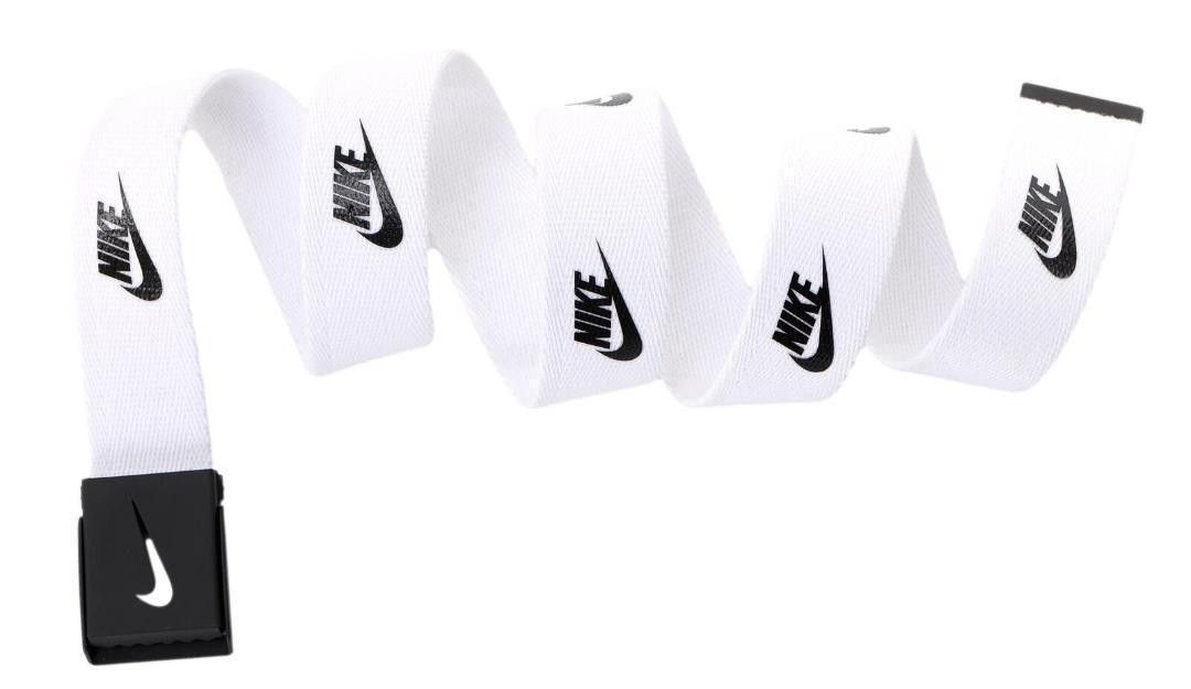 Nike Futura Logo Reversible Web Belt ホワイト