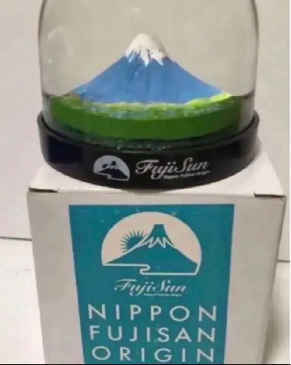 富士山スノードーム　二個セット