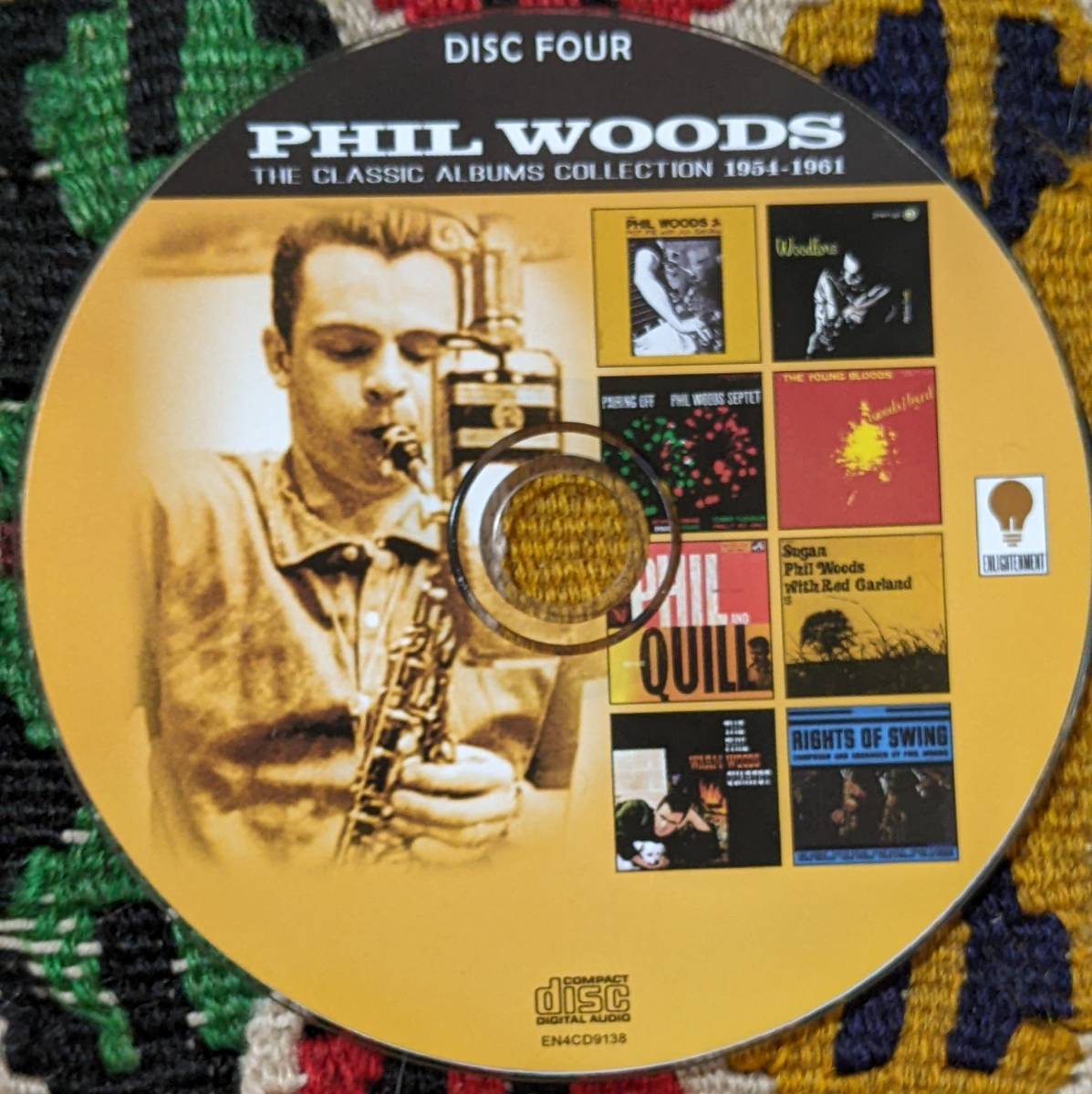 50's 60's フィル・ウッズ Phil Woods (8 on 4 4枚組CD)/ The Classic Albums Collection 1954-1961 Enlightenment EN4CD9138 2018年の画像9