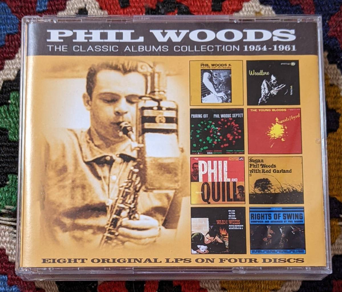 50's 60's フィル・ウッズ Phil Woods (8 on 4 4枚組CD)/ The Classic Albums Collection 1954-1961 Enlightenment EN4CD9138 2018年の画像2