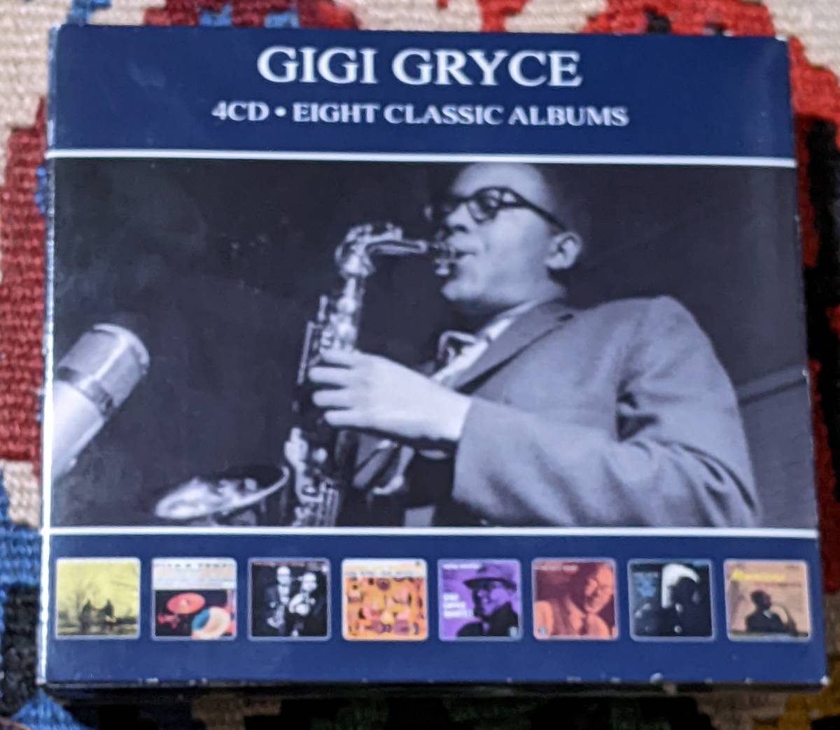 50's 60's ジジ・グライス (as, fl, comp) Gigi Gryce (8in4 4枚組CD)/ Eight Classic Albums Reel To Reel Music Company RTRCD129の画像2