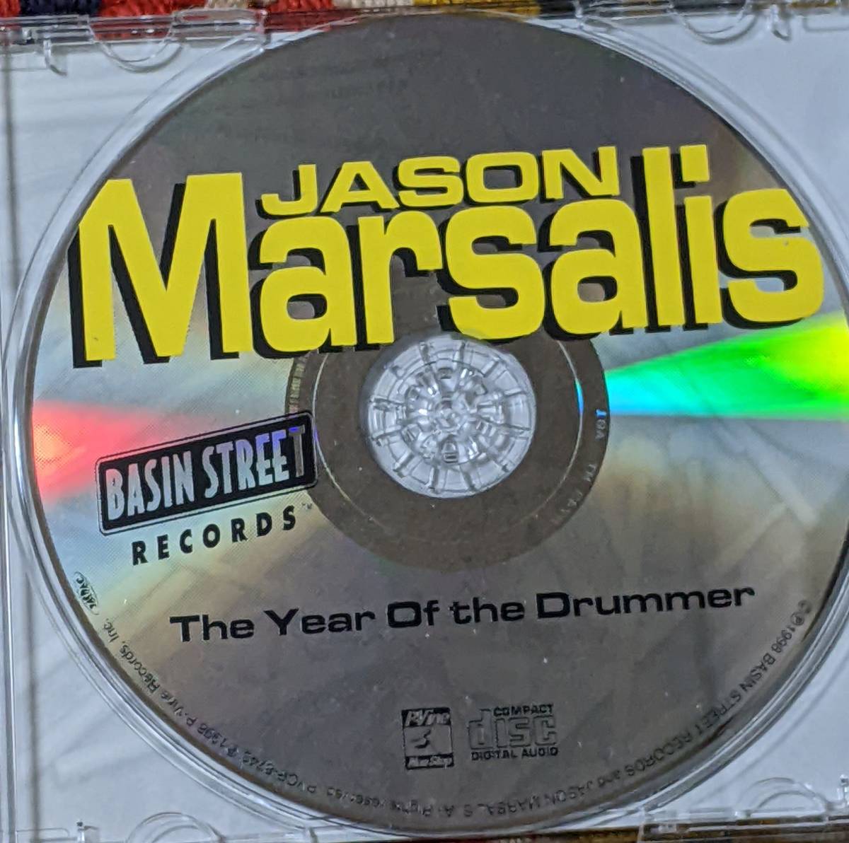 90's ジェイソン・マルサリス Jason Marsalis (CD)/ イヤー・オブ・ザ・ドラマー YEAR OF THE DRUMMER PVCP-8743 1998年_画像4