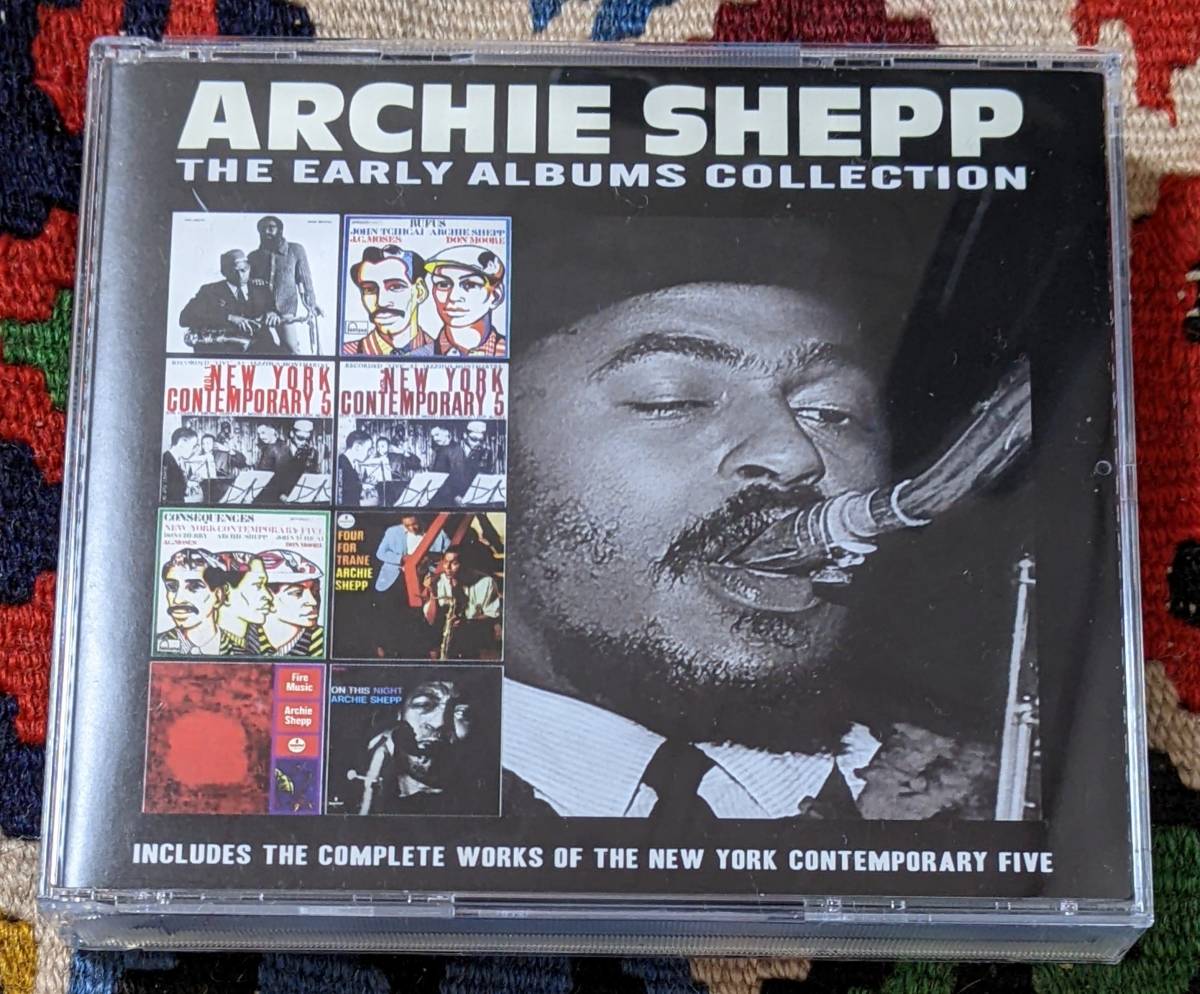 60's アーチー・シェップ Archie Shepp (9in4 4枚組CD)/ The Early Albums Collection 　Enlightenment EN4CD9165_画像2