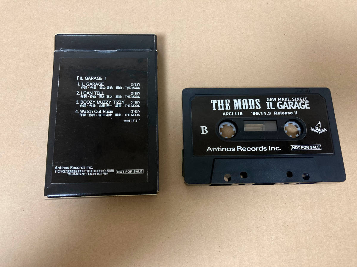 非売品 中古 カセットテープ THE MODS 672_画像4