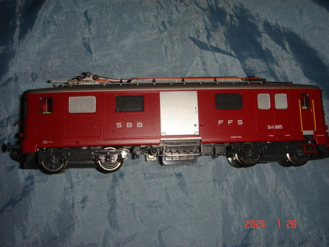 鉄道模型 SBB CFF 1665 HOゲージの画像5