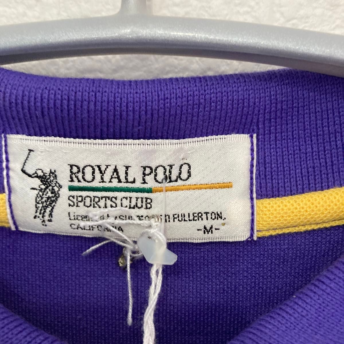 ROYAL POLO ゴルフ長袖ポロシャツ　Mサイズ