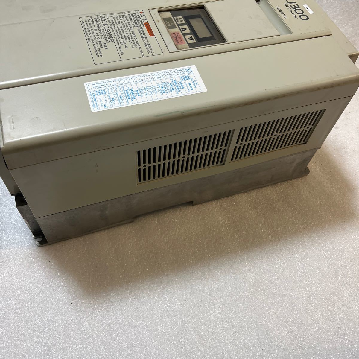 Yahoo!オークション - HITACHI インバーター J300 150LF3 15KW Yahoo!オークション - HITACHI インバーター J300 150LF3 15KW