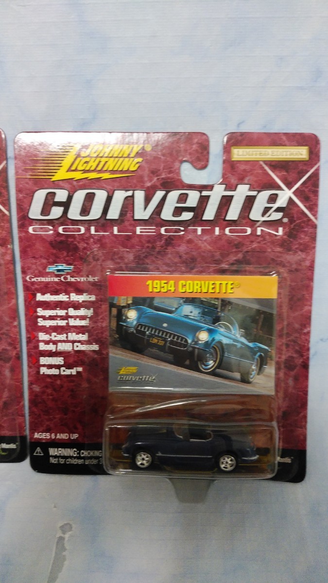 JOHNNY LIGHTNING ジョニーライトニング ミニカーセット CORVETTE コルベット コレクション レア リミテッドエディション 342-02の画像5