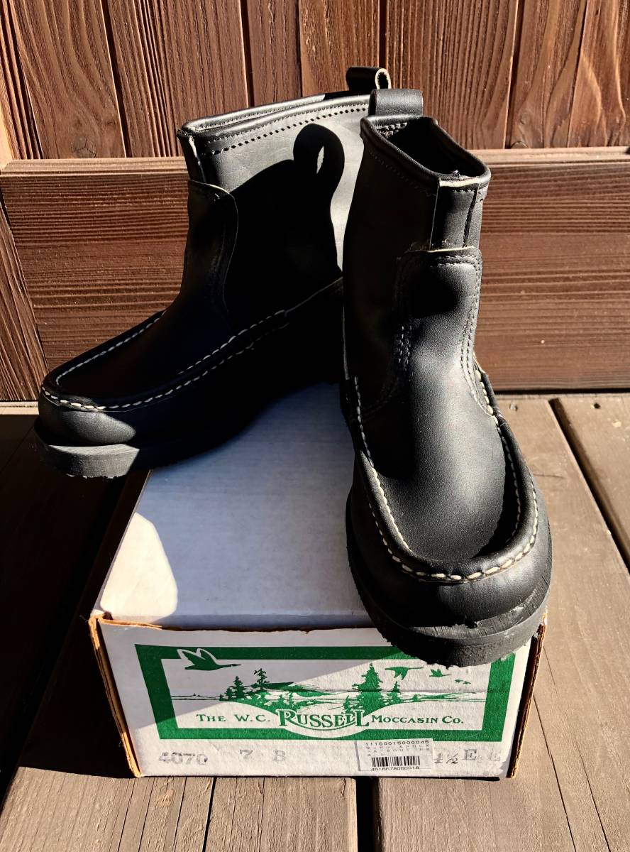 RUSSELL MOCCASIN ☆ ラッセル モカシン ☆ ノックアバウトブーツ size