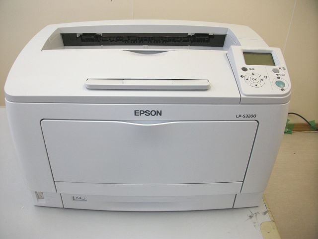 ★ Используемый лазерный принтер / Epson LP-S3200 / Автоматическая двусторонняя печать / без тонера ★