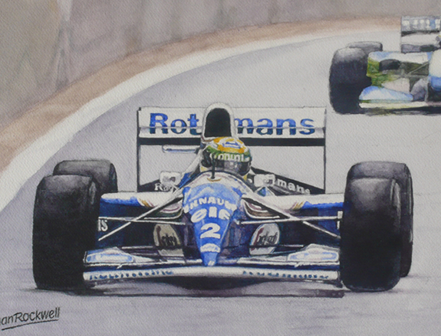 14350円 The Last Rain (Interlagos, 1994. FW16 アイルトン 14350円 The Last Rain (Interlagos, 1994. FW16 アイルトン
