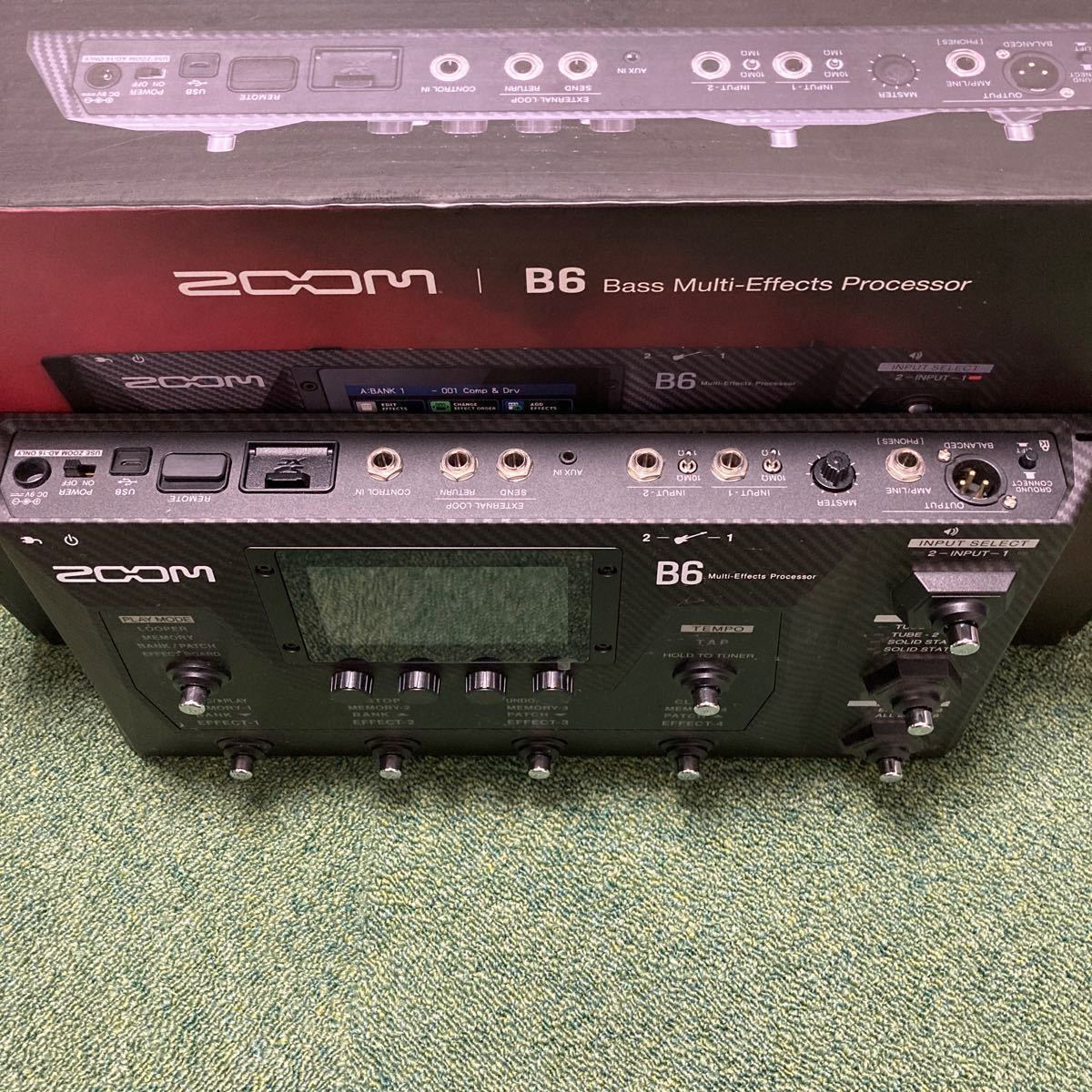ZOOM B6 セミハードケース付き ズーム ベース マルチ ZOOM B6 セミハードケース付き ズーム ベース マルチ