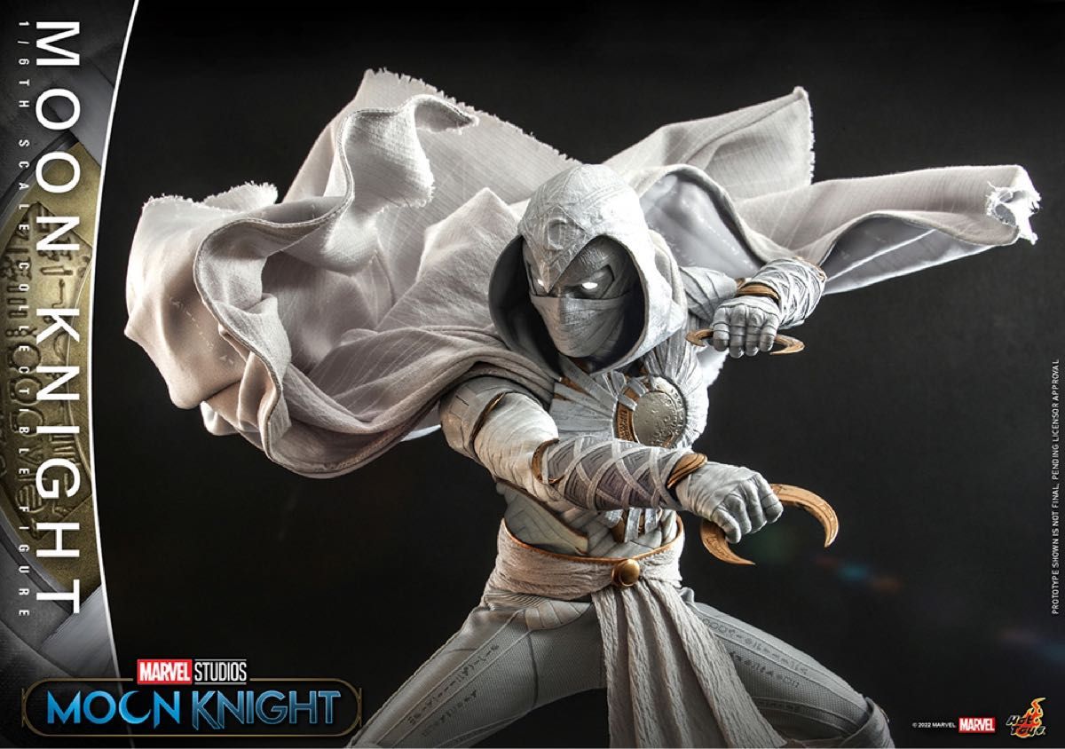 ホットトイズ　Moon Knight/ テレビ・マスターピース 1/6 フィギュア: ムーンナイト