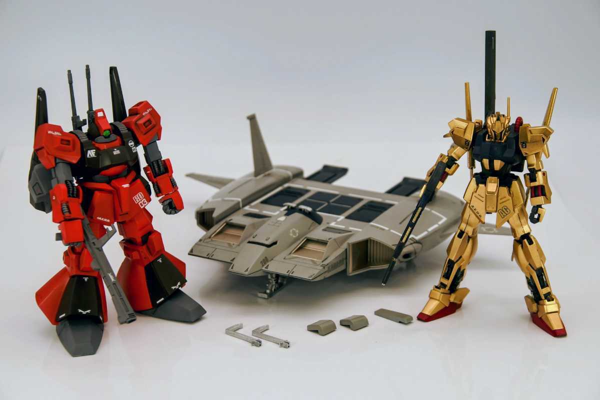 ガンプラ 塗装完成品 HG 百式 リックディアス ドダイ改 HGUC ガンプラ 塗装完成品 HG 百式 リックディアス ドダイ改 HGUC