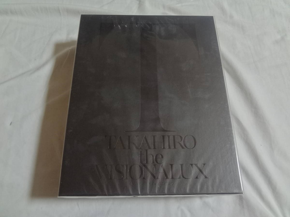 10910 rare the VISIONALUX(3CD+3DVD+ photoalbum 3 pcs. collection ) EXILE TAKAHIRO unopened 